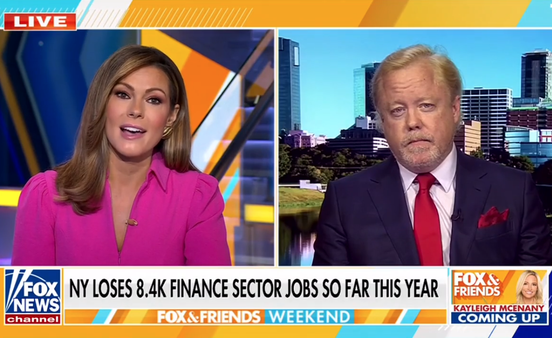 FOX NEWS: Texas Replaces New York as the U.S. Financial Capital